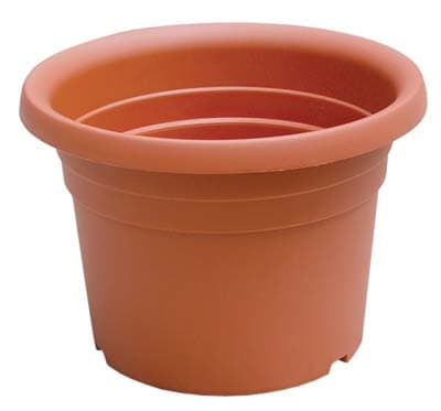 Vaso Cilindrico Dahlia Ics Pp Terracotta H 20 cm 14 cm 12 Pezzi - 2