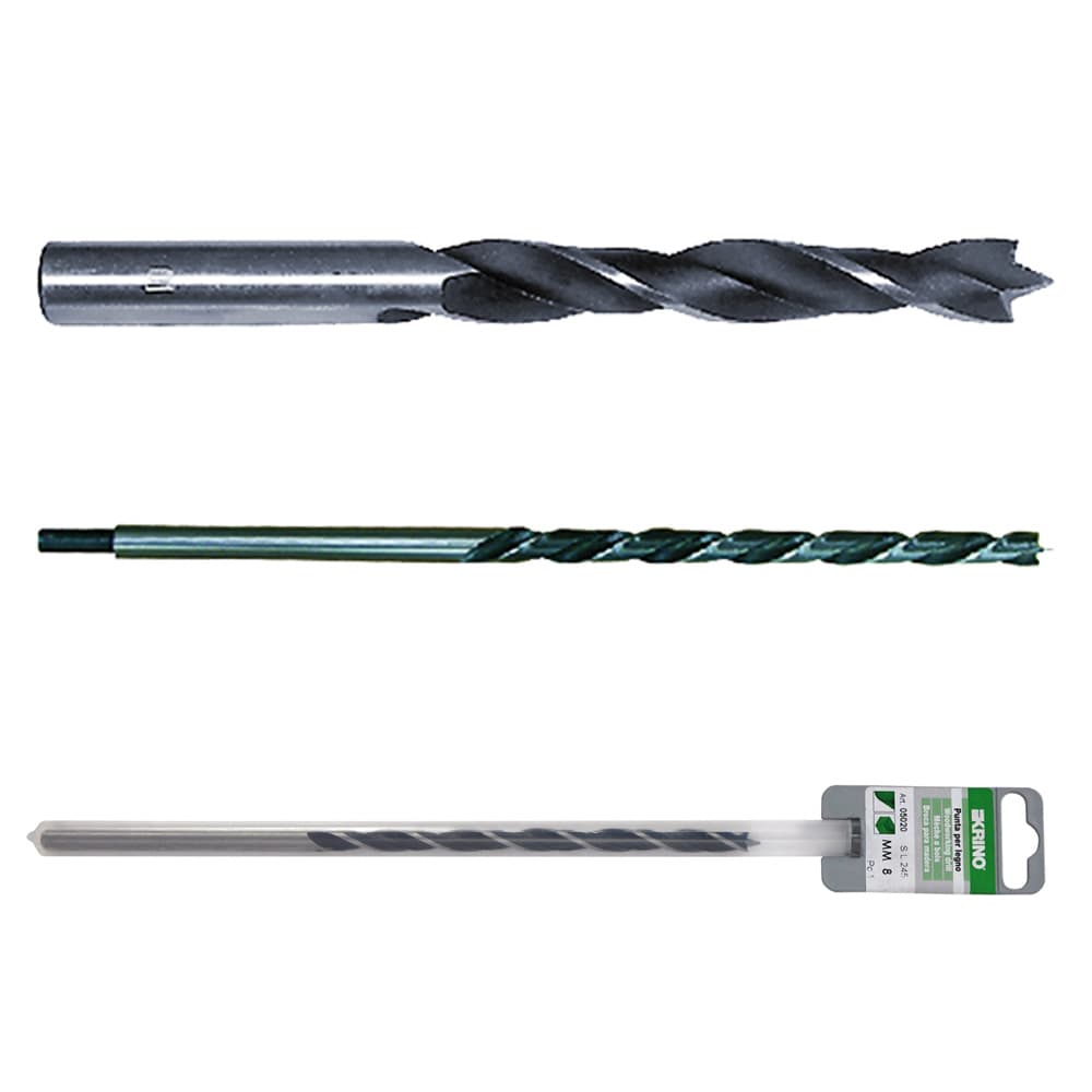 Punta Elicoidale per Krino 05020 Legno Serie Lunga 18 x 245 mm - 2