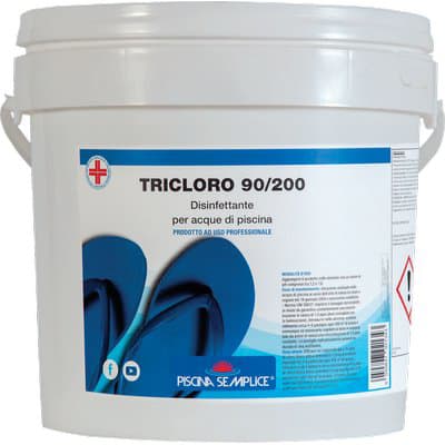 Tricloro per Piscina Pastiglie Kg 5 25XGR 200 Piscina Semplice - 2