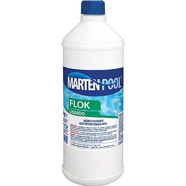 Flocculante per Piscina Marten Liquido 1 kg 6 Pezzi - 2