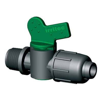 Valvola Stringitubo PN Filetto Maschio Irritec 16 mm x ½ 50 Pezzi - 2