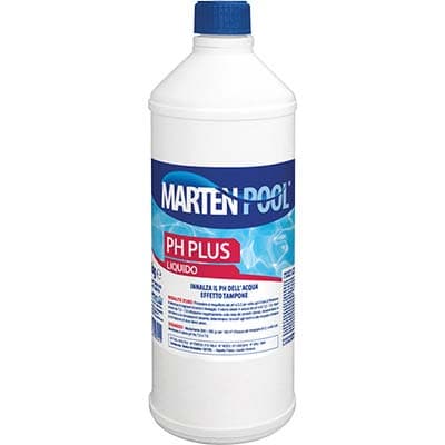 Regolatore PH Piu per Piscina Marten Liquido 1 kg 6 Pezzi - 2