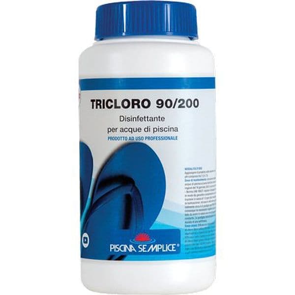 Tricloro per Piscina Pastiglie Kg 1 5XGR 200 3 Pezzi Piscina 3 Pezzi - 2