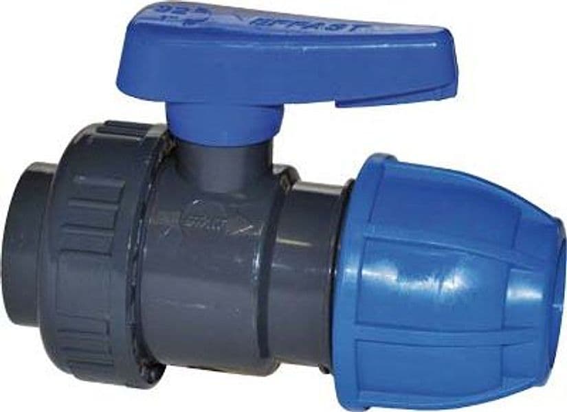 Valvola Sfera a Compressione Monoghiera PN16 Mm 20X1/2 F – Irritec