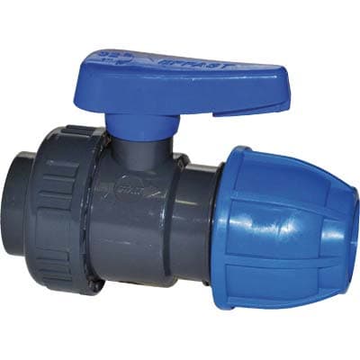 Valvola Sfera a Compressione Monoghiera PN16 Mm 20X½ F - 2