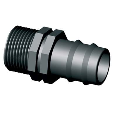 Portagomma PN Filetto Maschio Irritec 20 mm x ¾ M 100 Pezzi - 2