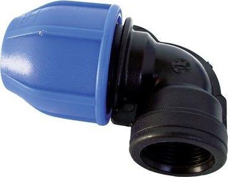 Gomito a Compressione Filetto Femmina PN16 25 mm x 3/4 F 10 Pezzi – Autres