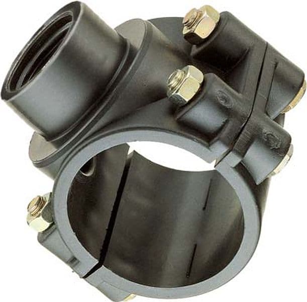 Presa a Staffa PN16 Bulloni 4 63 mm x 1/2 F 5 Pezzi - 2