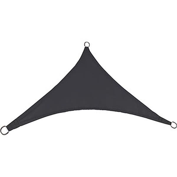 Vela Ombreggiante Luxury Triangolare Stars Poliestere Grigio 180 g m² Mt - 2