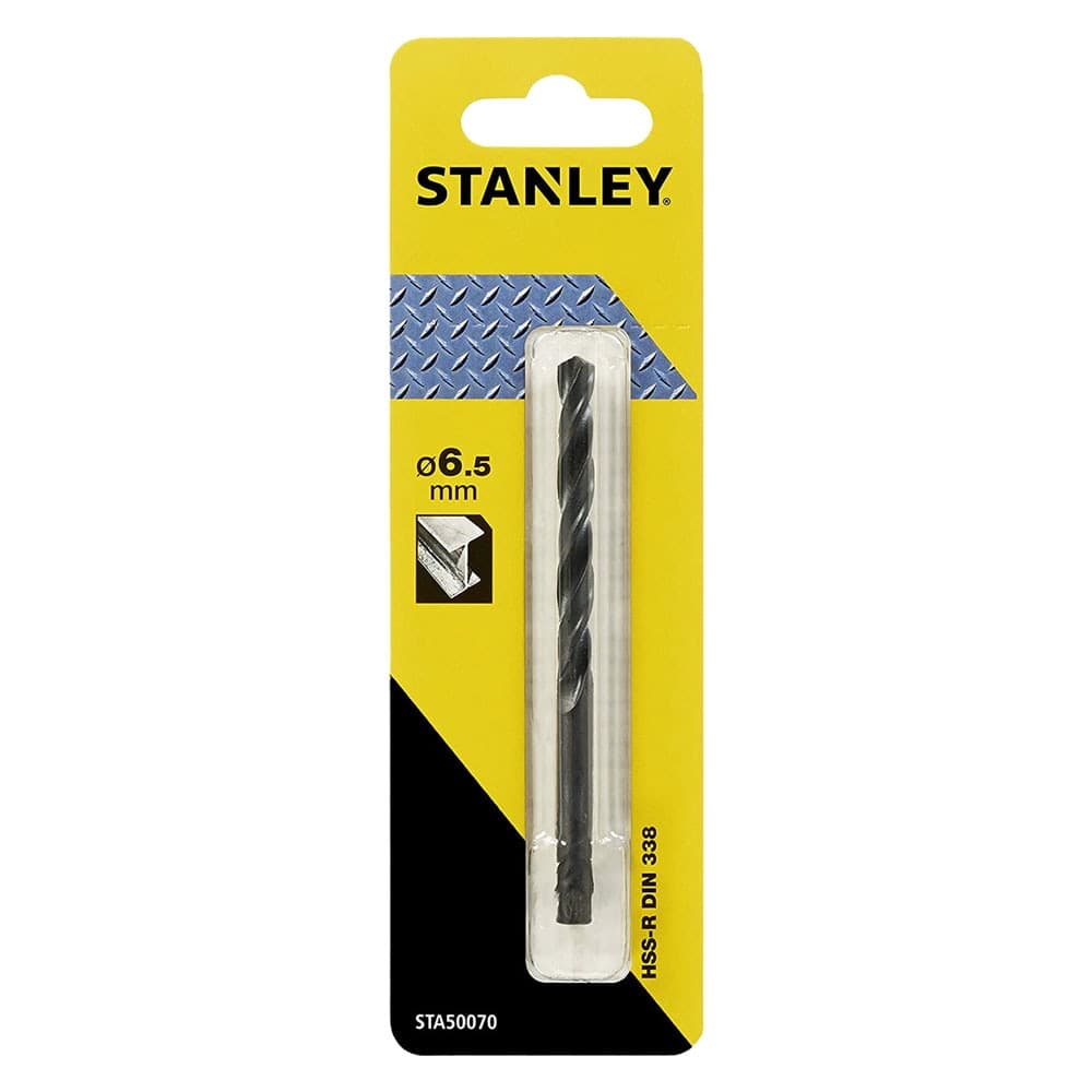 Punta per Stanley Metallo Hss R 1 Pezzo 6,5 mm
