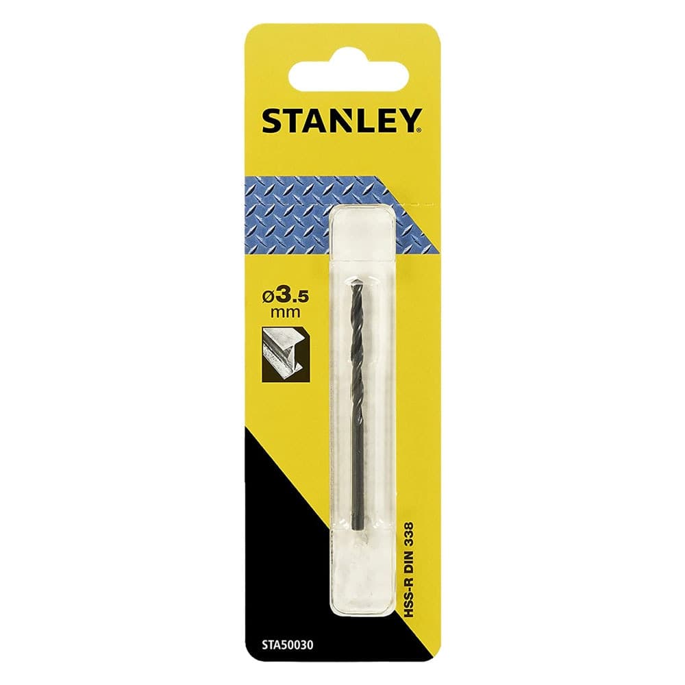 Punta per Stanley Metallo Hss R 1 Pezzo 3,5 mm
