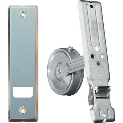 Avvolgitore Incasso con Placca Inox Zincato 4 m Int 185 mm 5 Pezzi - 2