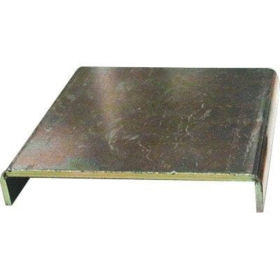 Piastra Alza Pilastro Gazebo 855 Zincata 119 x 119 mm 3,0 mm 4 Pezzi - 2