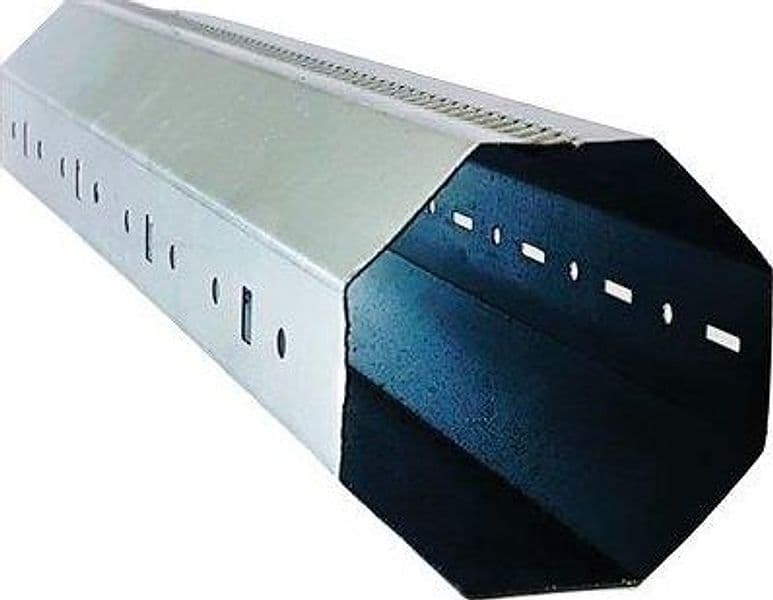 Rullo Liscio per Avvolgibili Zincato Ottagonale S.mm 0,8 1 m.6 - 2