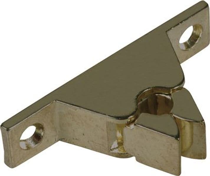 Fermaporta a Pinza Ottone Bronzato 60 x 14 mm H 30 mm 10 Pezzi – Autres