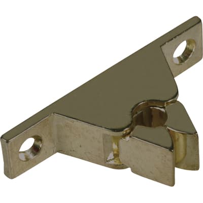 Fermaporta a Pinza Ottone Bronzato 60 x 14 mm H 30 mm 10 Pezzi - 2