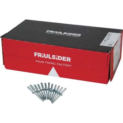 Rivetto a Strappo Alluminio Friulsider 4,0 x 18 mm 500 Pezzi - 2