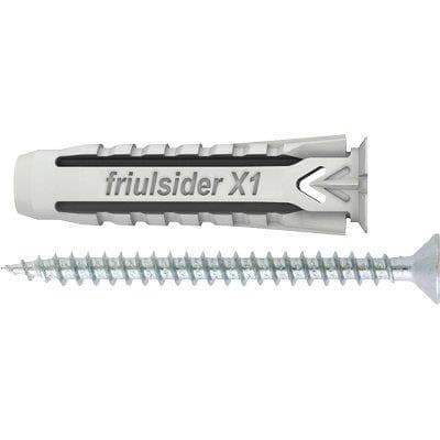 Tassello Nylon X1 Vite Friulsider Vite TSP Cava Pz X1 6 100 Pezzi - 2