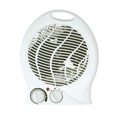 Termoventilatore Tavolo con Termostato Cortina Effe Volt 230 kW ½ Cm 22X13 - 2