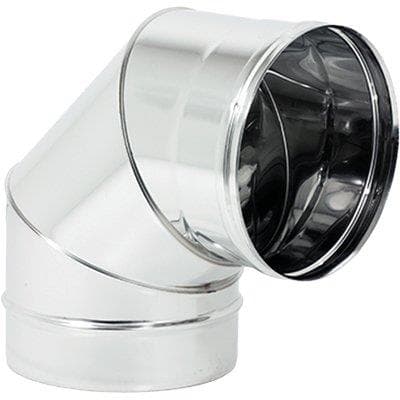Gomito Inox AISI 304 90 ° Cm 13 - 2