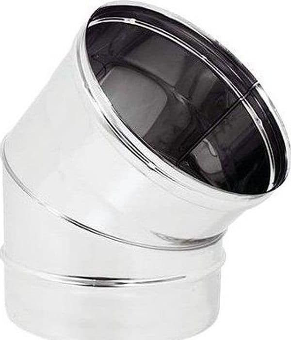 Gomito Inox AISI 304 45 ° Cm 25 - 2
