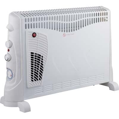 Termoventilatore a Pavimento Bormio Effe Termostato con Timer Volt 230 W - 2