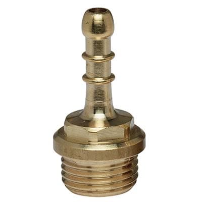 Portagomma GPL Dritto Filetto Maschio Ottone 1 2 M 10 mm 10 Pezzi - 2