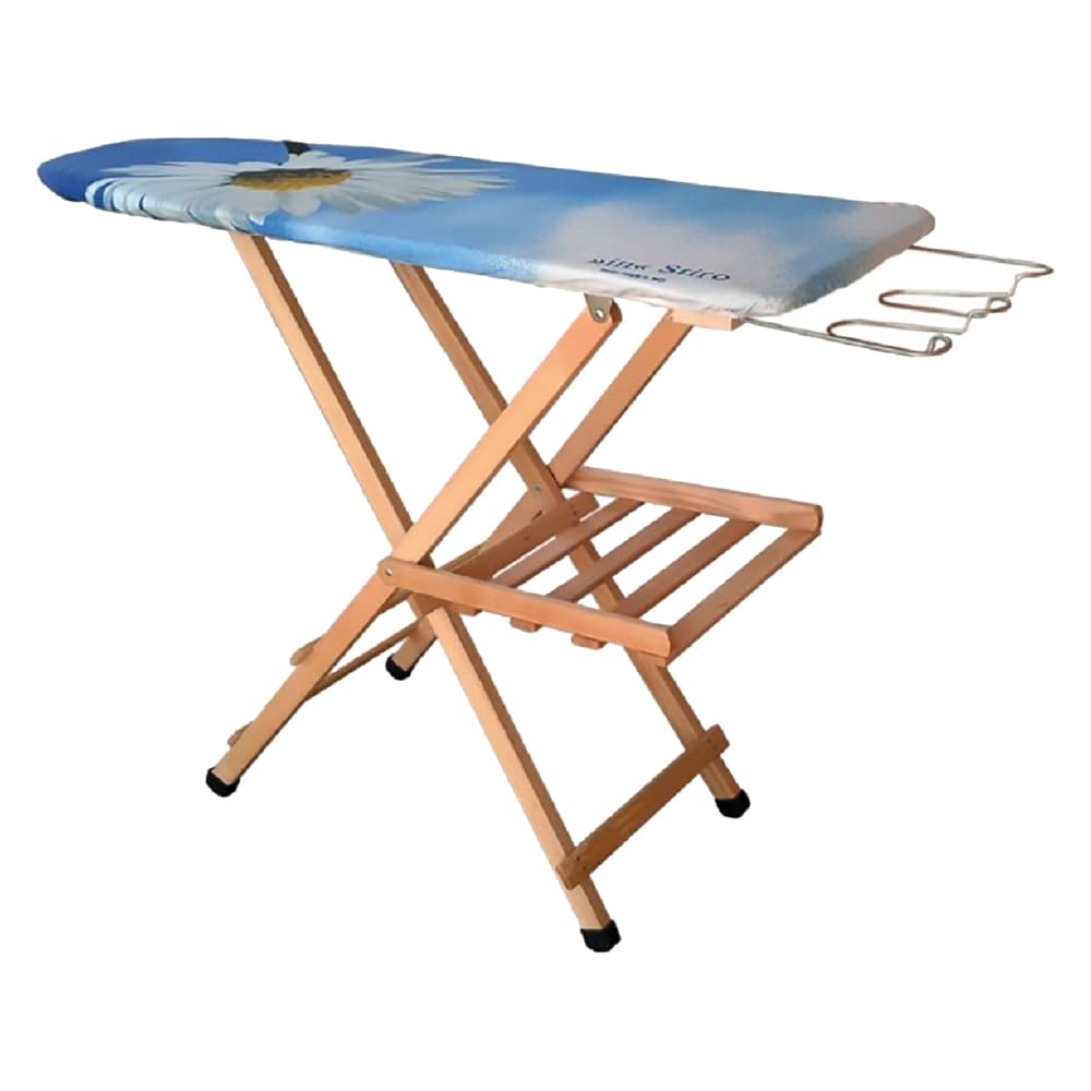 Asse da Stiro in Legno Piano 114 x 37 cm - 2
