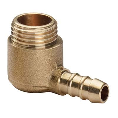 Portagomma GPL 90 ° Filetto Maschio Ottone 1 2 M 10 mm 5 Pezzi - 2