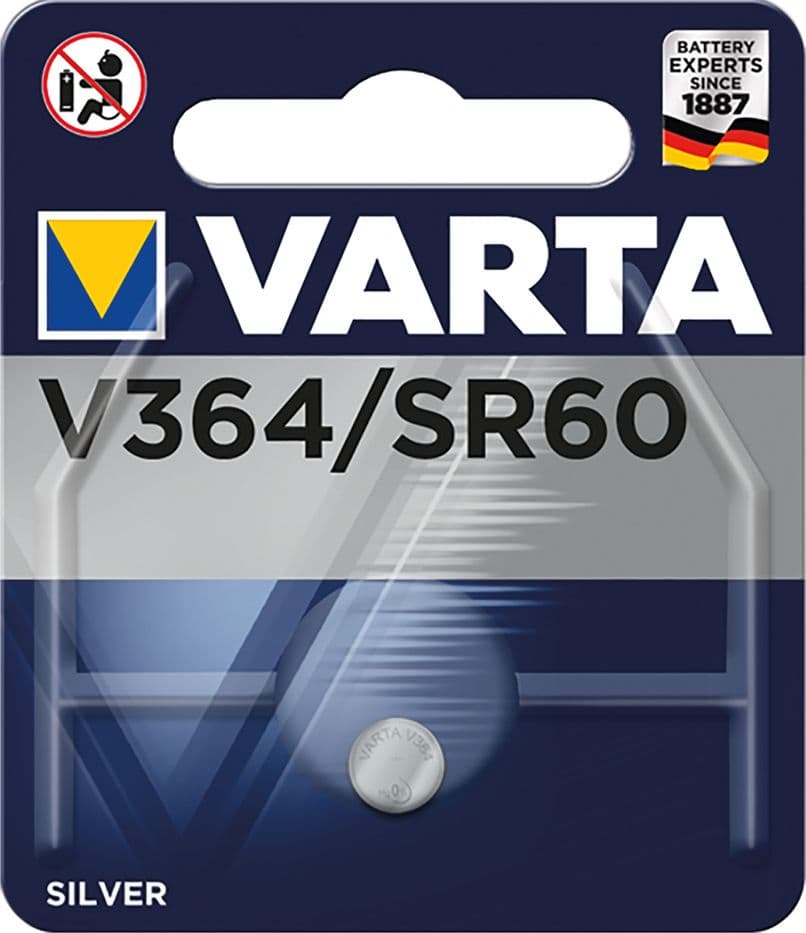 Pila a Bottone Pz 1 Varta 364 1,55 v 10 Blister - 2