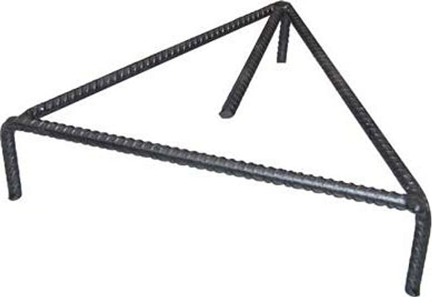 Treppiede Caldara Triangolare Acciaio 24 cm 2 Pezzi – Autres
