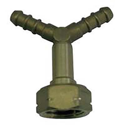 Crociera GPL 3 Vie con Dado Bombola Ottone 10 mm 5 Pezzi - 2