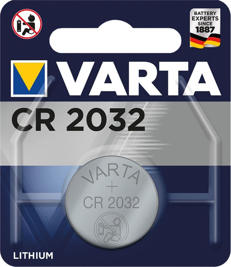 Pila a Bottone Pz 1 Varta Cr 2032 3 v 10 Blister - 2