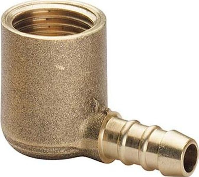 Portagomma GPL 90 ° Filetto Femmina Ottone 1 2 F 10 mm 5 Pezzi - 2