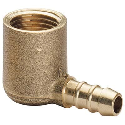 Portagomma GPL 90 ° Filetto Femmina Ottone 1 2 F 10 mm 5 Pezzi - 2