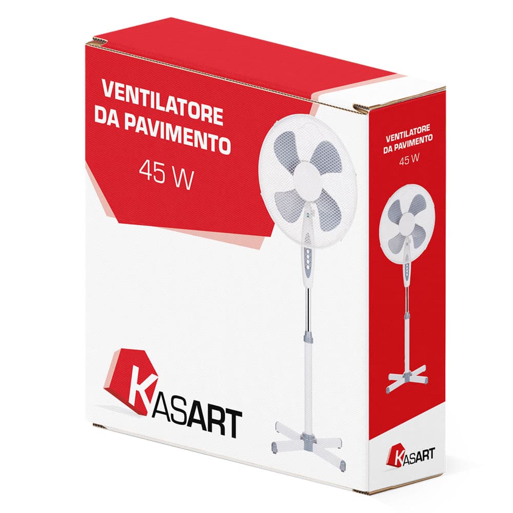 Ventilatore da Pavimento Kasart 45 w - 2