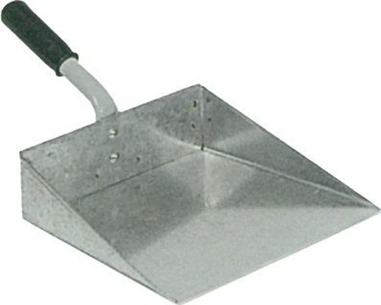 Paletta per Cenere Basic Domus Acciaio Zincato 20 x 30 cm 12 Pezzi - 2