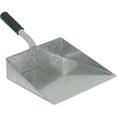 Paletta per Cenere Basic Domus Acciaio Zincato 20 x 30 cm 12 Pezzi - 2