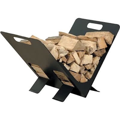 Portalegna Elegant Acciaio Vern Cm 38X30 H.cm 27 - 2