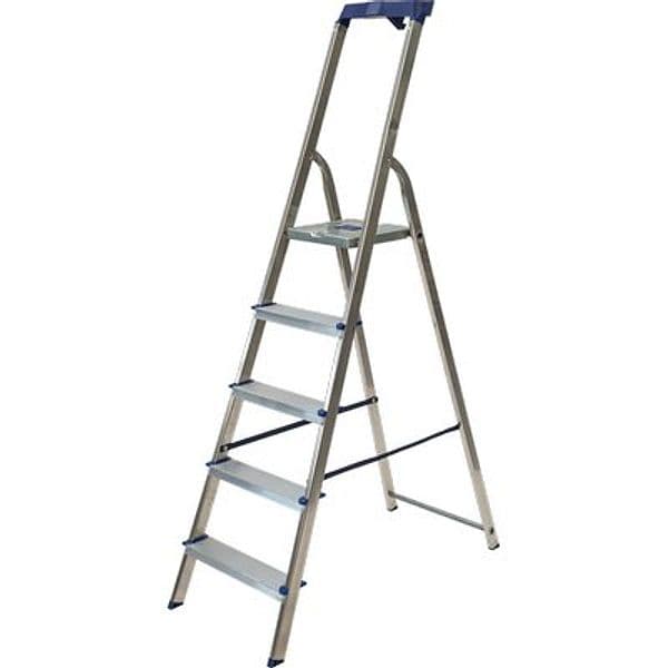 Scala Libretto Gamma En 131 Facal Alluminio Acciaio Gradini 6 H.cm 127 - 2