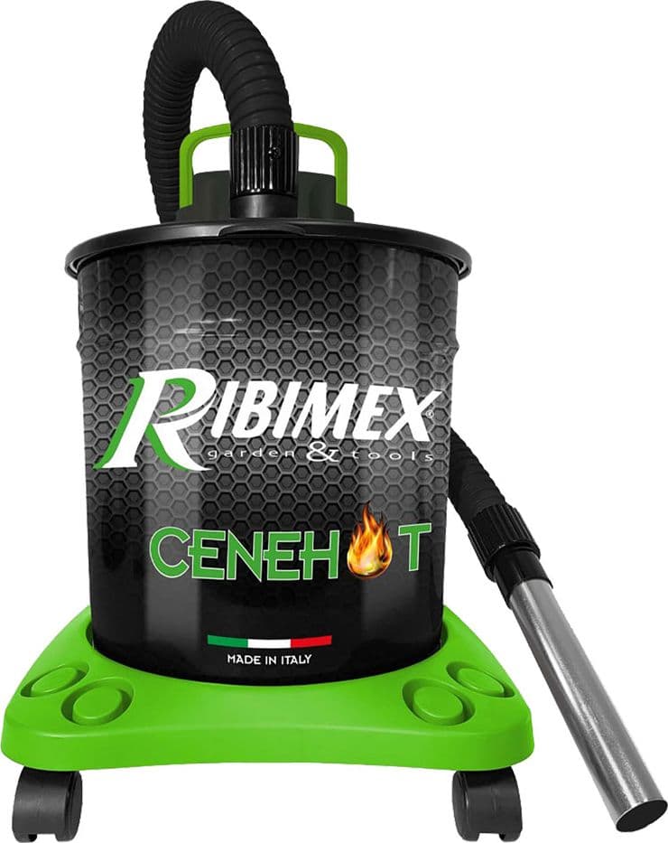 Bidone Aspiracenere Ribimex Cenehot 950 w 18 Lt - 2