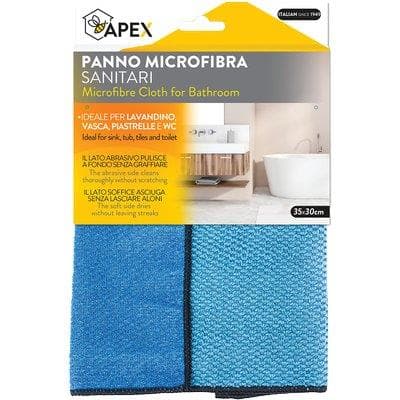 Panno Microfibra Sanitari Apex 35 x 30 cm 12 Pezzi - 2