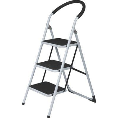Sgabello Jafar Domus Acciaio Verniciato Gradini 3 H.mm 729 - 2