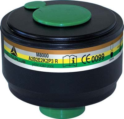 Filtro per Respiratore a Maschera Selecta Sekur A2 B2 E2 K2 P3 R D Biostop - 2