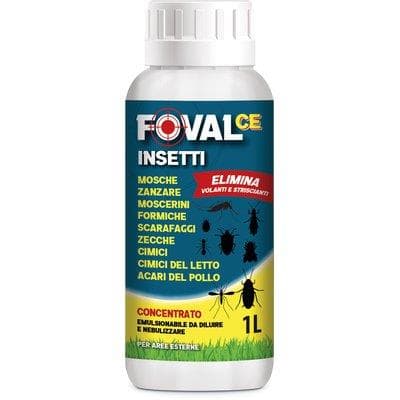 Insetticida Volanti e Striscianti Foval Ce Kollant Lt 1 - 2