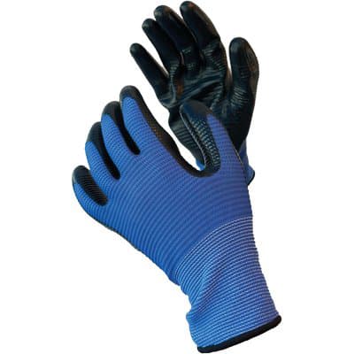 Guanto Nitrile Crinkle Workit Maglia Leggera Sintetico Blu 11 12 Paia - 2