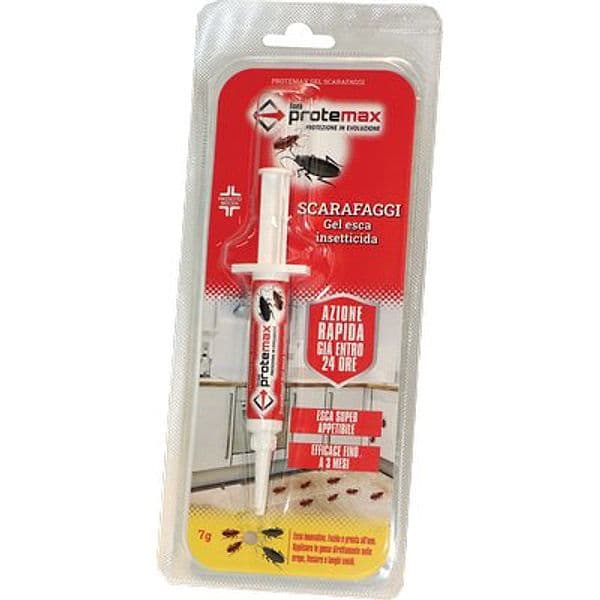 Insetticida Scarafaggi Protemax Gel 7 g 12 Pezzi - 2