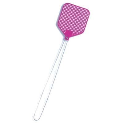 Paletta Abbattimosche Plastica Manico Ferro 25 Pezzi - 2