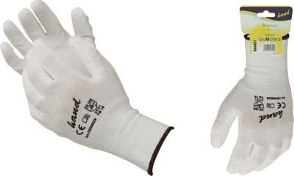 Guanto Poliuretano Biancoworkit Maglia Leggera Sintetico Bianco 11 12 Paia - 2