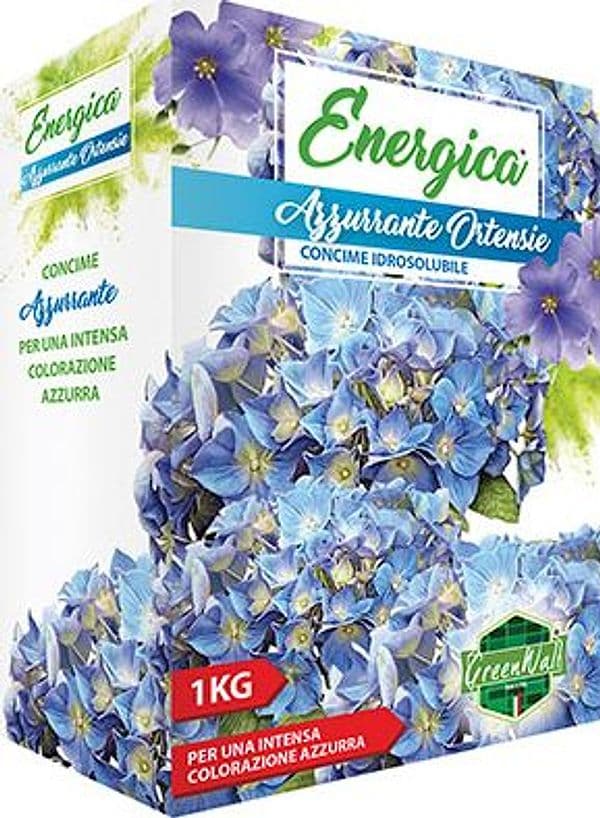 Concime Polvere Azzurrante Ortensie Energica 1 kg 6 Pezzi - 2